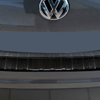 Carbon Ladekantenschutzleiste für VOLKSWAGEN  GOLF SPORTSVAN  2014-2017, FL2017-> Schwarz Carbon