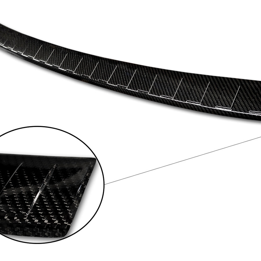 Carbon Ladekantenschutzleiste für FORD  FOCUS IV hatchback 5D/ ST-Line 2018-2021,FL 2021-> Schwarz Carbon