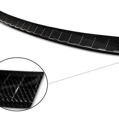 Carbon Ladekantenschutzleiste für FORD  FOCUS IV hatchback 5D/ ST-Line 2018-2021,FL 2021-> Schwarz Carbon
