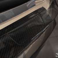 Carbon Ladekantenschutzleiste für  FORD  EDGE II / ST-Line / Vignale FL2018->  (European version) Schwarz Carbon
