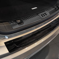 Carbon Ladekantenschutzleiste für  FORD  EDGE II / ST-Line / Vignale FL2018->  (European version) Schwarz Carbon