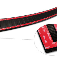 Carbon Ladekantenschutzleiste für PORSCHE CAYENNEII (92A) 2010-2014 Schwarz Carbon