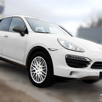 Carbon Ladekantenschutzleiste für PORSCHE CAYENNEII (92A) 2010-2014 Schwarz Carbon