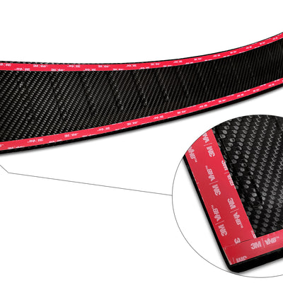 Carbon Ladekantenschutzleiste für PEUGEOT  508 I SW  2011-2014, FL2014-2018 /  PEUGEOT 508 I RXH 2011-2014, FL2014-2018 Schwarz Carbon
