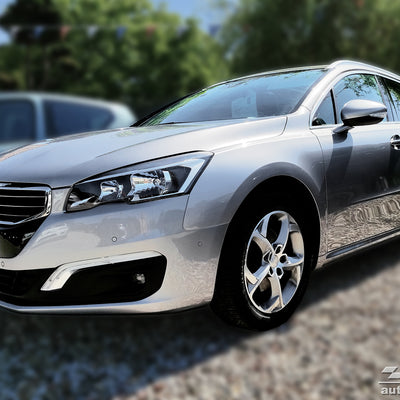 Carbon Ladekantenschutzleiste für PEUGEOT  508 I SW  2011-2014, FL2014-2018 /  PEUGEOT 508 I RXH 2011-2014, FL2014-2018 Schwarz Carbon