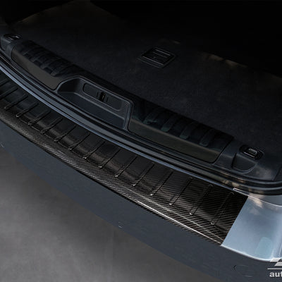 Carbon Ladekantenschutzleiste für PEUGEOT  508 I SW  2011-2014, FL2014-2018 /  PEUGEOT 508 I RXH 2011-2014, FL2014-2018 Schwarz Carbon