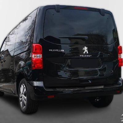 Carbon Ladekantenschutzleiste für PEUGEOT TRAVELLER 2016-> Schwarz Carbon
