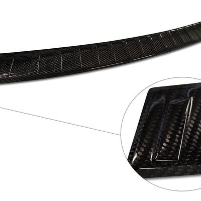 Carbon Ladekantenschutzleiste für BMW iX3 (G08) 2020-> 2021 Schwarz Carbon