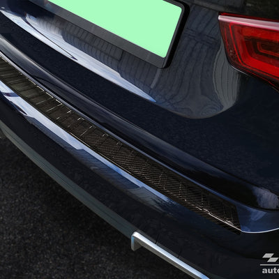 Carbon Ladekantenschutzleiste für BMW iX3 (G08) 2020-> 2021 Schwarz Carbon