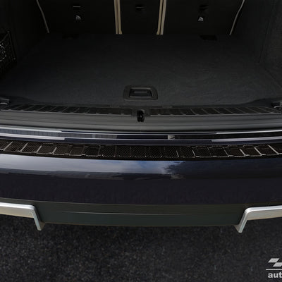 Carbon Ladekantenschutzleiste für BMW iX3 (G08) 2020-> 2021 Schwarz Carbon