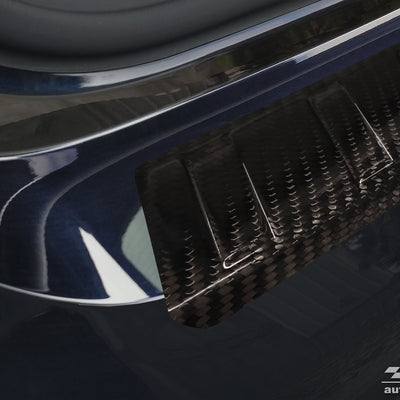 Carbon Ladekantenschutzleiste für BMW iX3 (G08) 2020-> 2021 Schwarz Carbon