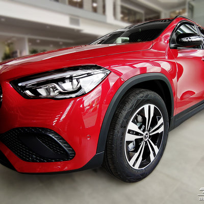 Carbon Ladekantenschutzleiste für MERCEDES GLA II H247 crossover 2020-> Schwarz Carbon