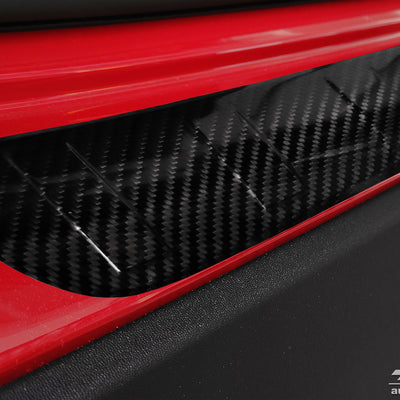 Carbon Ladekantenschutzleiste für MERCEDES GLA II H247 crossover 2020-> Schwarz Carbon