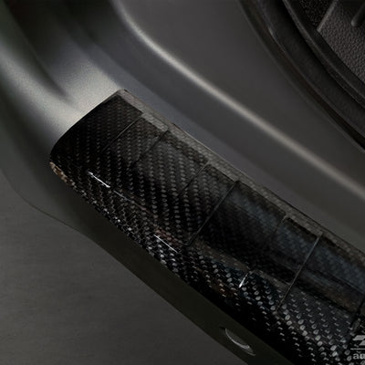 Carbon Ladekantenschutzleiste für HONDA JAZZ V CROSSTAR hybrid 2020-> Schwarz Carbon