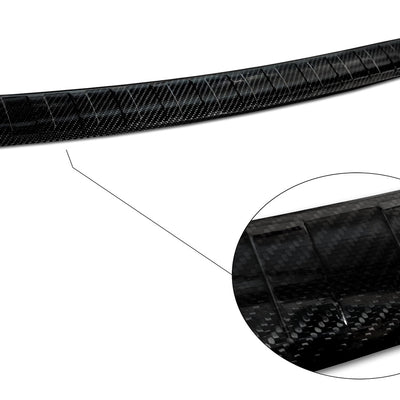 Carbon Ladekantenschutzleiste für HONDA JAZZ V CROSSTAR hybrid 2020-> Schwarz Carbon