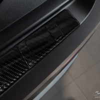 Carbon Ladekantenschutzleiste für HYUNDAI BAYON 2021-> Schwarz Carbon