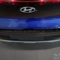 Carbon Ladekantenschutzleiste für HYUNDAI BAYON 2021-> Schwarz Carbon