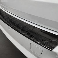 Carbon Ladekantenschutzleiste für BMW X5 III F15 M-Pakiet 2013-2018 Schwarz Carbon