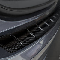 Carbon Ladekantenschutzleiste für VOLKSWAGEN TAIGO 2021-> Schwarz Carbon