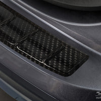 Carbon Ladekantenschutzleiste für VOLKSWAGEN TAIGO 2021-> Schwarz Carbon