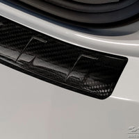 Carbon Ladekantenschutzleiste für CUPRA BORN hatchback 5D 2021-> Schwarz Carbon