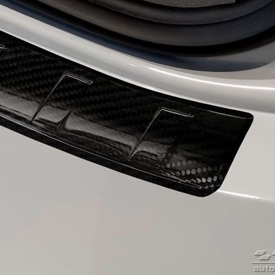 Carbon Ladekantenschutzleiste für CUPRA BORN hatchback 5D 2021-> Schwarz Carbon