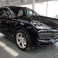 Carbon Ladekantenschutzleiste für PORSCHE CAYENNE III 2017-> (P0536) Schwarz Carbon