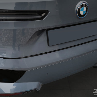 Carbon Ladekantenschutzleiste für BMW  iX (I20) 2021-> Schwarz Carbon