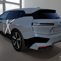 Carbon Ladekantenschutzleiste für BMW  iX (I20) 2021-> Schwarz Carbon