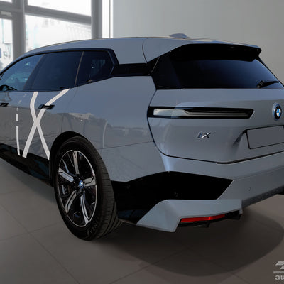 Carbon Ladekantenschutzleiste für BMW  iX (I20) 2021-> Schwarz Carbon
