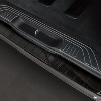 Carbon Ladekantenschutzleiste für MERCEDES  V Class W447 / VITO III / Marco Polo 2014-2019, FL2019-2024, FL 2024-> (the version with two rear doors and the version with trunk opening upwards) Schwarz Carbon