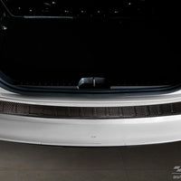 Carbon Ladekantenschutzleiste für FIAT  500 e II hatchback 3D 2020->  / Fiat e II cabrio 2020-> / Fiat 500 II 3+1 Electric Schwarz Carbon