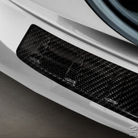 Carbon Ladekantenschutzleiste für FIAT  500 e II hatchback 3D 2020->  / Fiat e II cabrio 2020-> / Fiat 500 II 3+1 Electric Schwarz Carbon