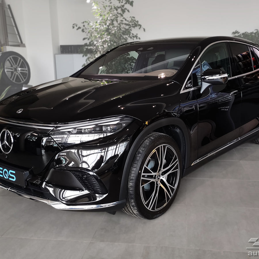 Carbon Ladekantenschutzleiste für MERCEDES EOS (X296) 2022-> Schwarz Carbon