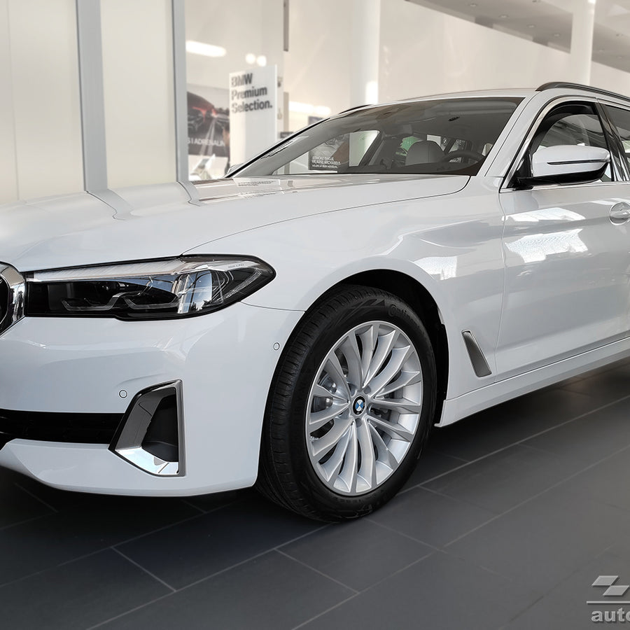Carbon Ladekantenschutzleiste für BMW 5 VII Touring G31 FL 2020-> (without M-pakiet) Schwarz Carbon