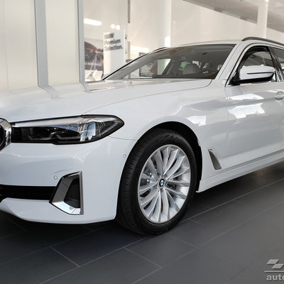 Carbon Ladekantenschutzleiste für BMW 5 VII Touring G31 FL 2020-> (without M-pakiet) Schwarz Carbon