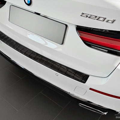 Carbon Ladekantenschutzleiste für BMW 5 VII Touring G31 FL 2020-> (without M-pakiet) Schwarz Carbon