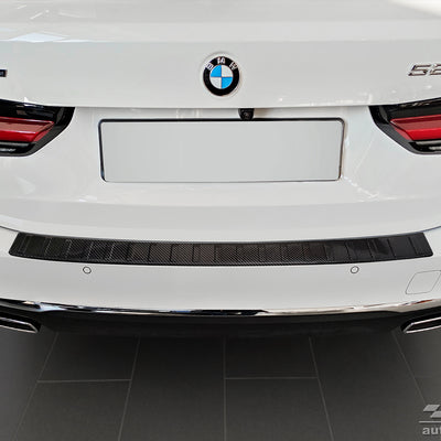 Carbon Ladekantenschutzleiste für BMW 5 VII Touring G31 FL 2020-> (without M-pakiet) Schwarz Carbon