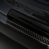 Carbon Ladekantenschutzleiste für MERCEDES EQC (N293)  2019-> Schwarz Carbon