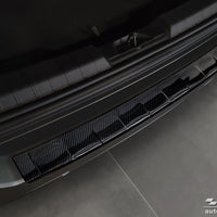 Carbon Ladekantenschutzleiste für JEEP AVENGER/ AVENGER EV 2023->   / JEEP AVENGER  e-Hybrid  2023-> Schwarz Carbon