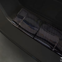 Carbon Ladekantenschutzleiste für JEEP AVENGER/ AVENGER EV 2023->   / JEEP AVENGER  e-Hybrid  2023-> Schwarz Carbon