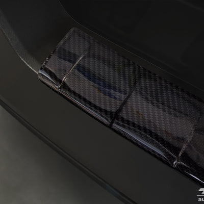 Carbon Ladekantenschutzleiste für JEEP AVENGER/ AVENGER EV 2023->   / JEEP AVENGER  e-Hybrid  2023-> Schwarz Carbon