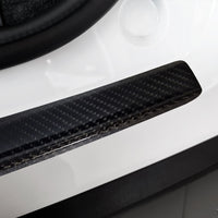 Carbon Ladekantenschutzleiste für MG 4 hatchback 5d 2022-> Schwarz Carbon