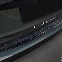 Carbon Ladekantenschutzleiste für VW TIGUAN III 2024 -> Schwarz Carbon