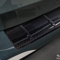 Carbon Ladekantenschutzleiste für VW TIGUAN III 2024 -> Schwarz Carbon