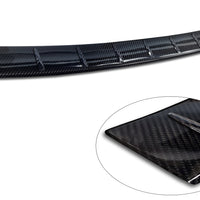 Carbon Ladekantenschutzleiste für VW TIGUAN III 2024 -> Schwarz Carbon