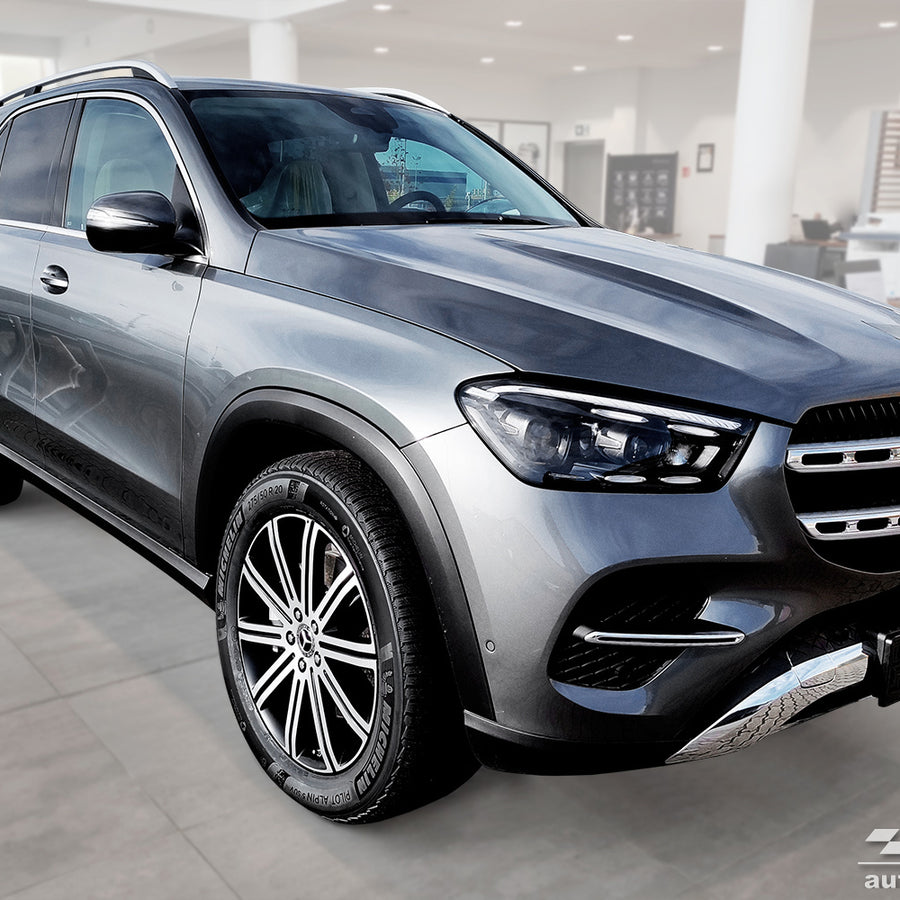 Carbon Ladekantenschutzleiste für MERCEDES GLE II W167 FL 2023-> (doesn't fit to AMG LINE) Schwarz Carbon