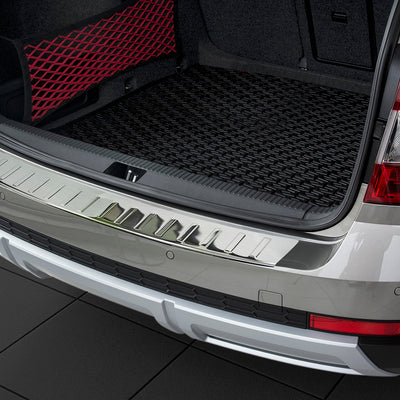 Ladekantenschutz für Skoda Octavia III Scout Combi Silber Matt
