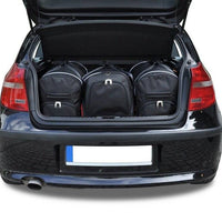 BMW 1 HATCHBACK 2004-2011 KOFFERRAUMTASCHEN SET 3 STK