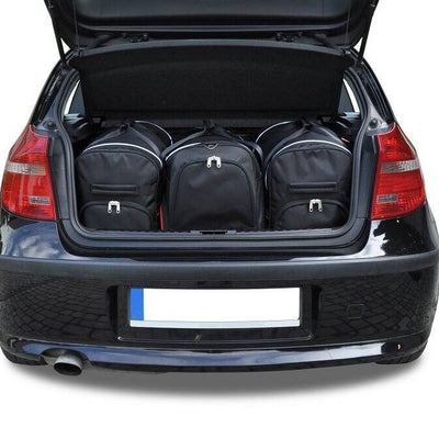 BMW 1 HATCHBACK 2004-2011 KOFFERRAUMTASCHEN SET 3 STK